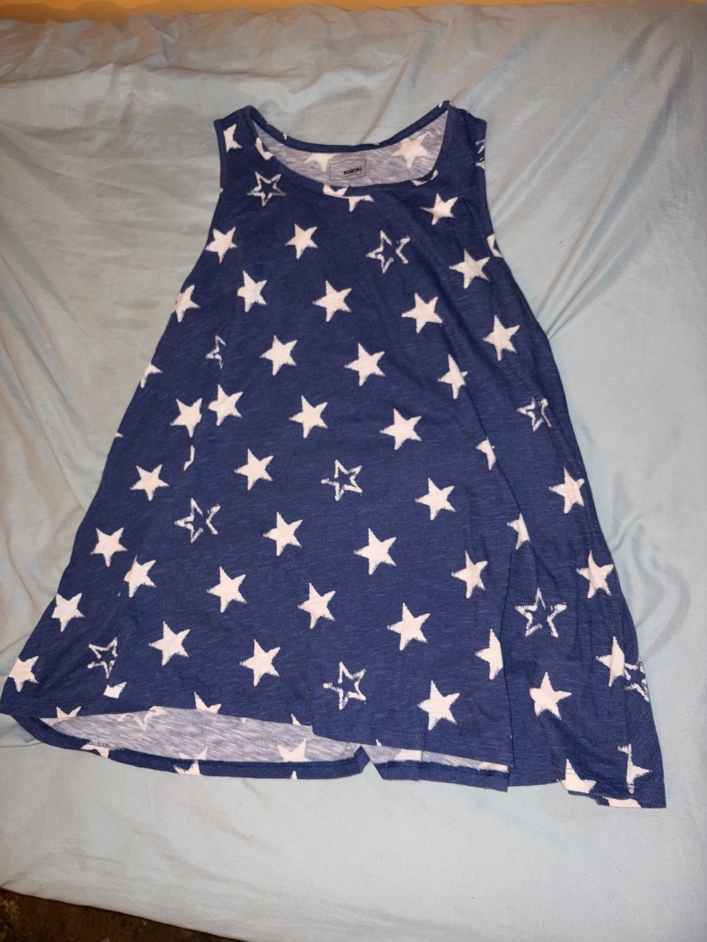 Sonoma Blue Star Scoop Neck Tank